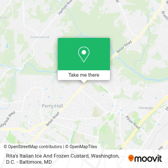 Rita's Italian Ice And Frozen Custard map