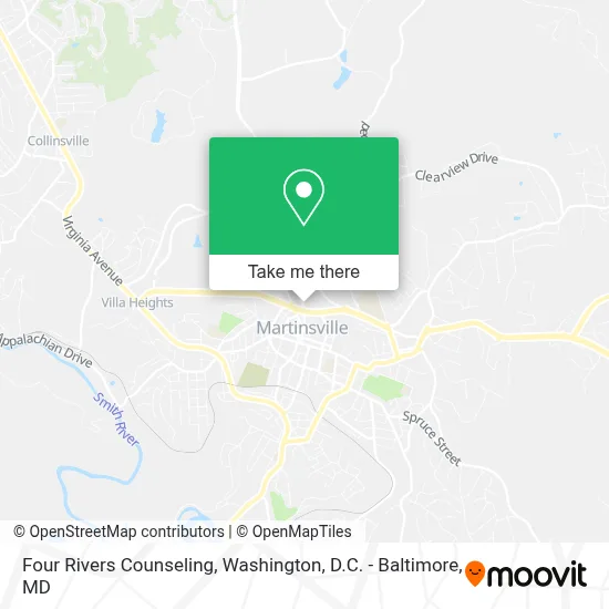 Four Rivers Counseling map