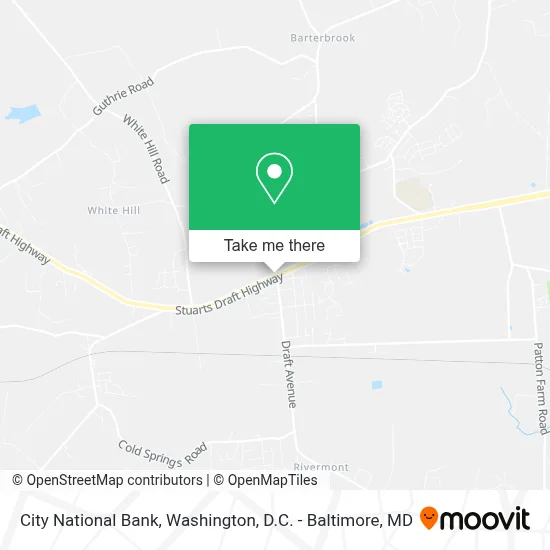 City National Bank map