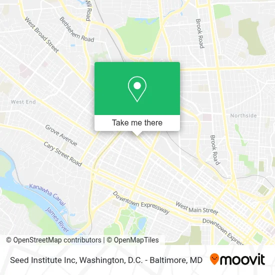 Seed Institute Inc map