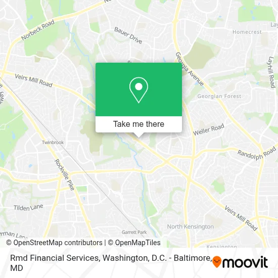 Rmd Financial Services map