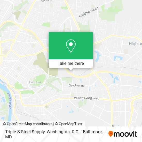 Triple-S Steel Supply map