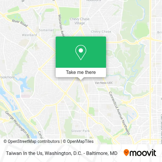 Taiwan In the Us map