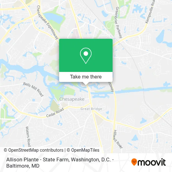 Allison Plante - State Farm map