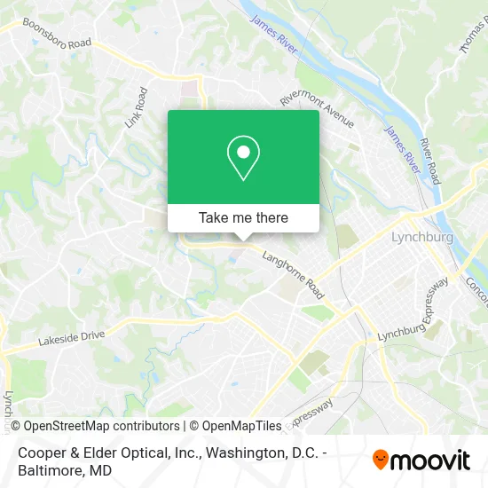 Cooper & Elder Optical, Inc. map