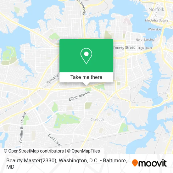 Beauty Master(2330) map