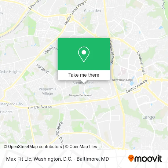 Max Fit Llc map