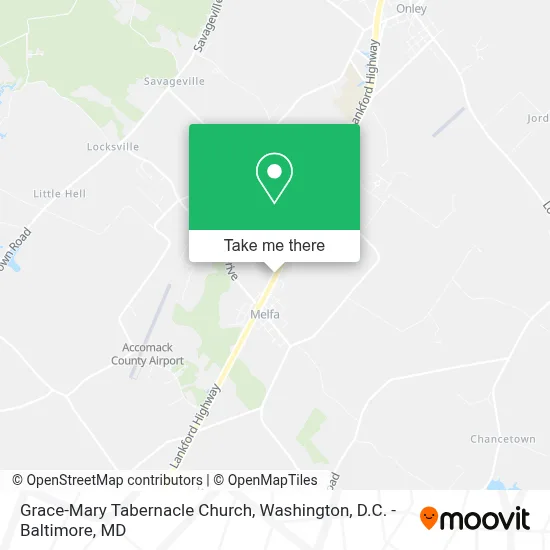 Grace-Mary Tabernacle Church map