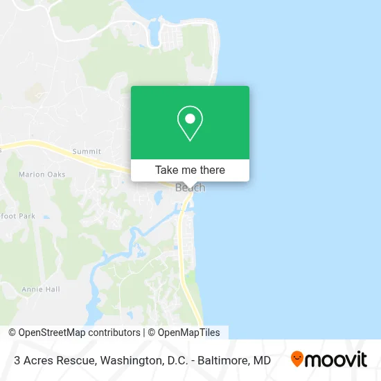 3 Acres Rescue map