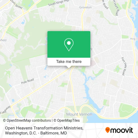 Open Heavens Transformation Ministries map