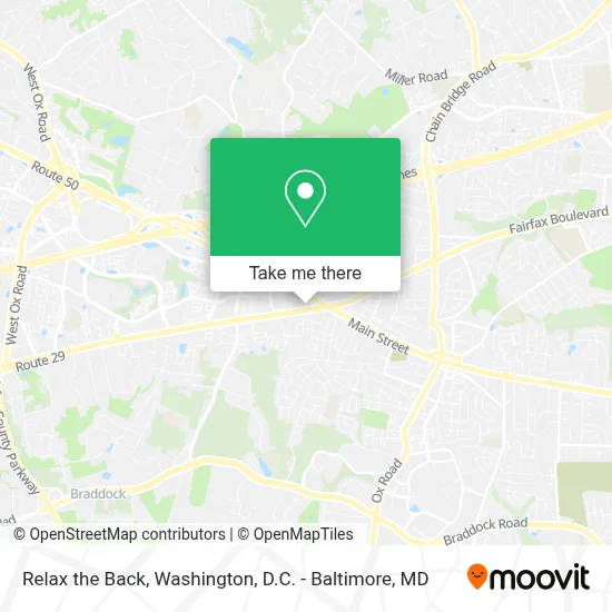 Relax the Back map