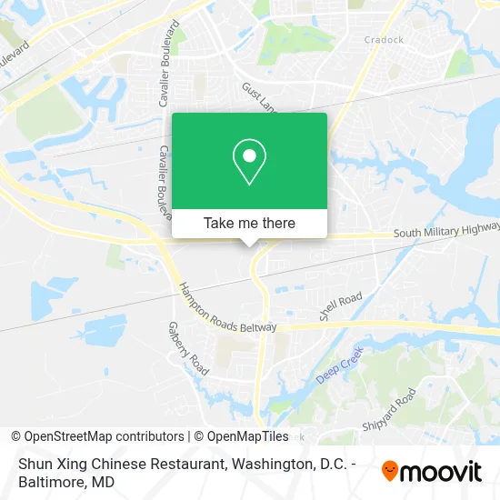 Shun Xing Chinese Restaurant map
