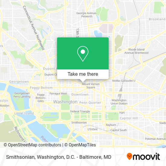 Smithsonian map