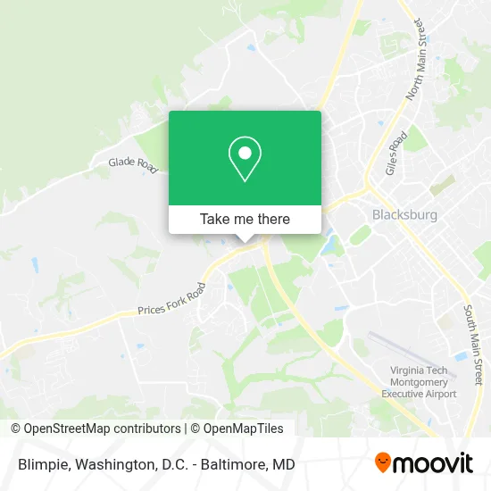 Blimpie map