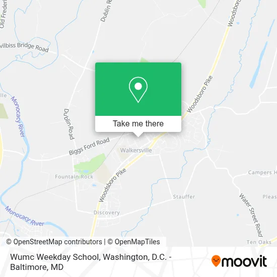 Wumc Weekday School map