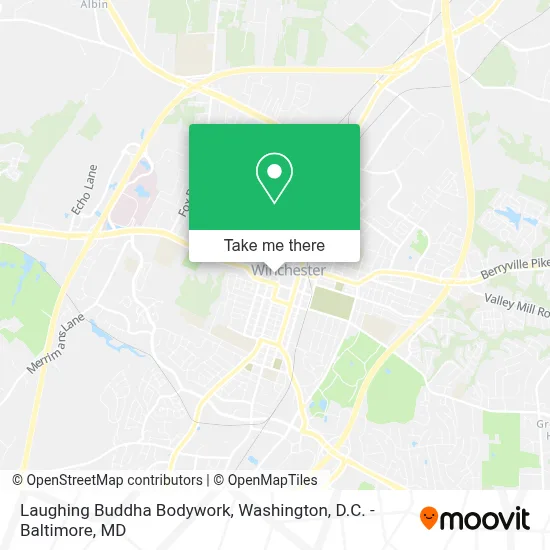 Laughing Buddha Bodywork map