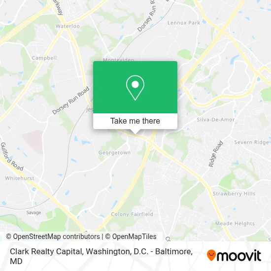 Clark Realty Capital map