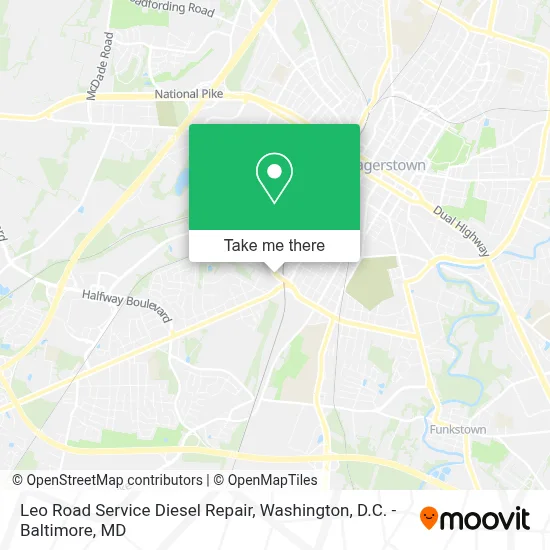 Leo Road Service Diesel Repair map