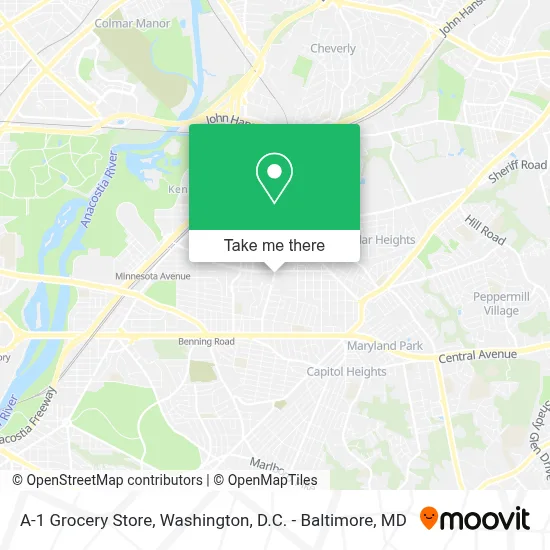 A-1 Grocery Store map