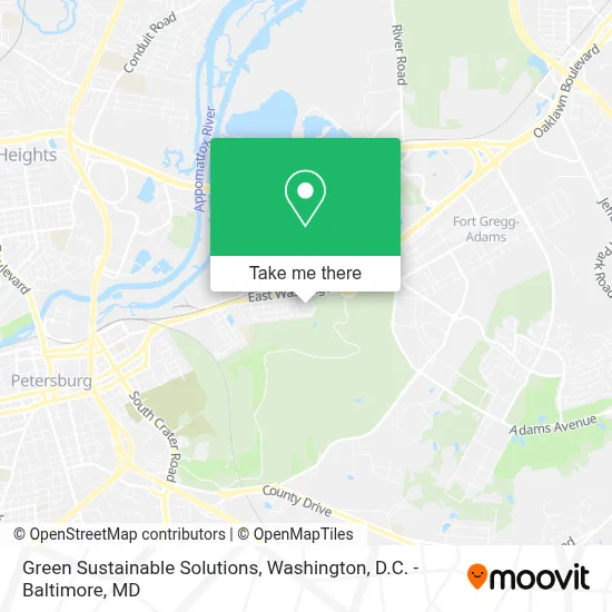 Green Sustainable Solutions map