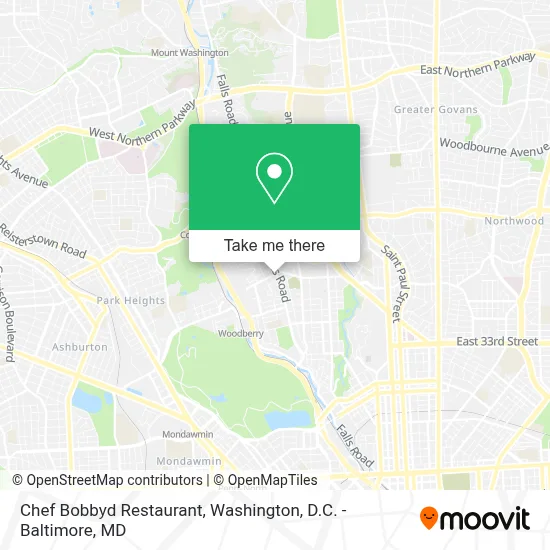 Chef Bobbyd Restaurant map