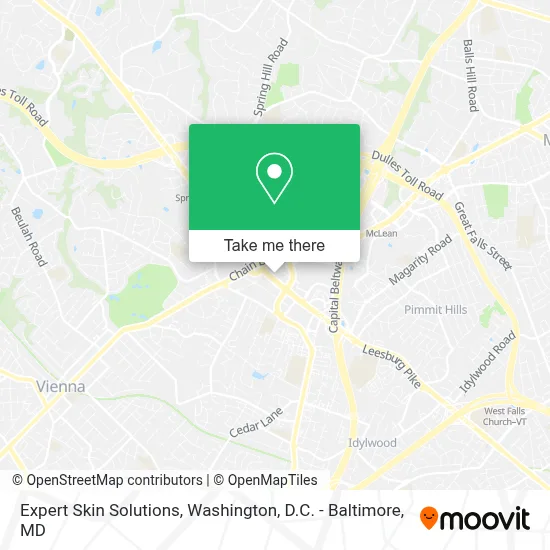 Expert Skin Solutions map