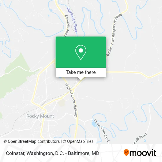 Coinstar map