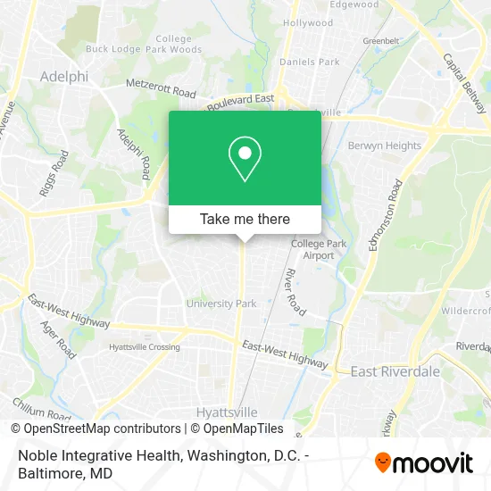 Noble Integrative Health map