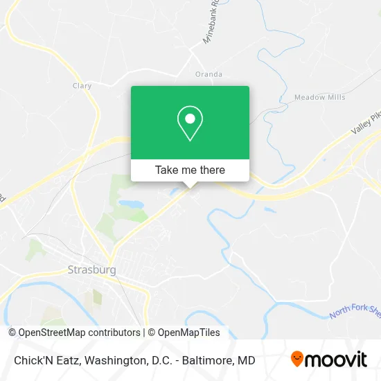 Chick'N Eatz map