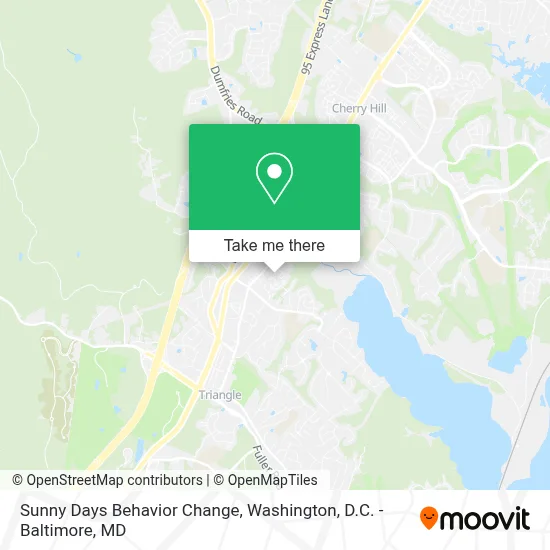 Sunny Days Behavior Change map