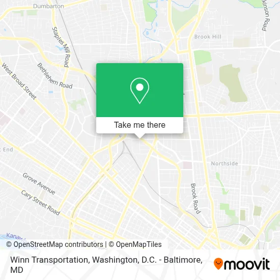 Winn Transportation map