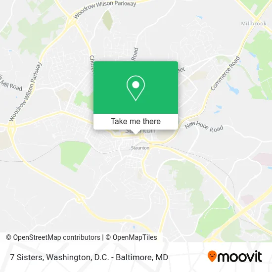 7 Sisters map