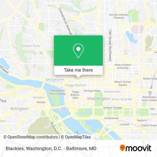 Blackies map