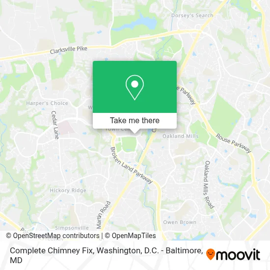 Complete Chimney Fix map