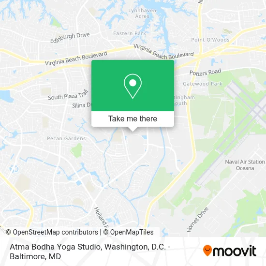 Atma Bodha Yoga Studio map