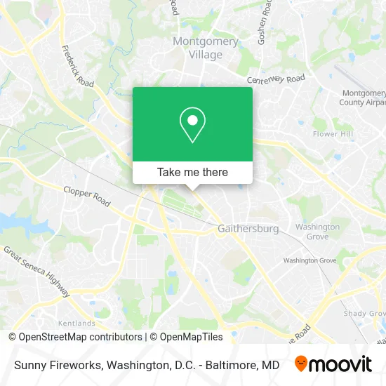 Sunny Fireworks map