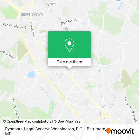 Ryanpara Legal Service map