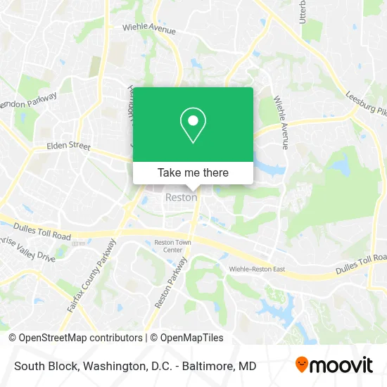 South Block map