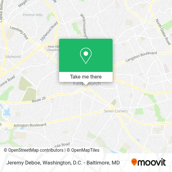 Jeremy Deboe map