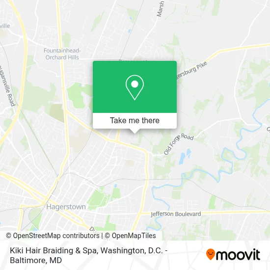 Kiki Hair Braiding & Spa map
