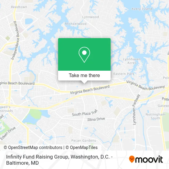 Infinity Fund Raising Group map