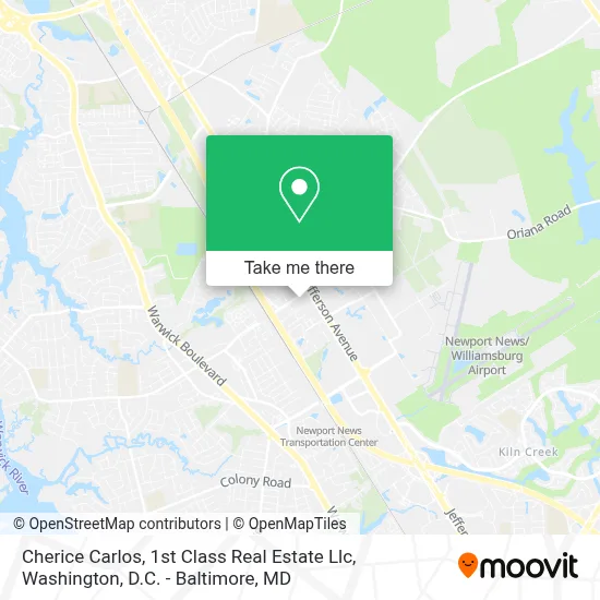 Cherice Carlos, 1st Class Real Estate Llc map