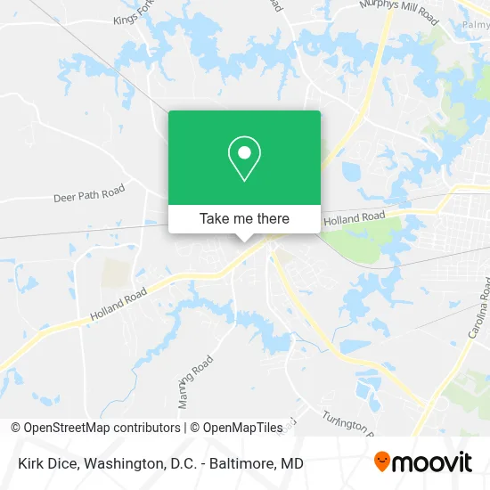 Kirk Dice map
