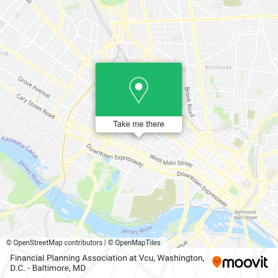 Financial Planning Association at Vcu map