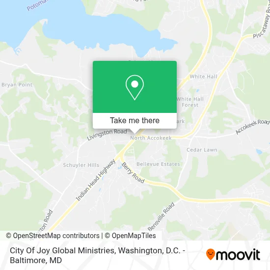 City Of Joy Global Ministries map