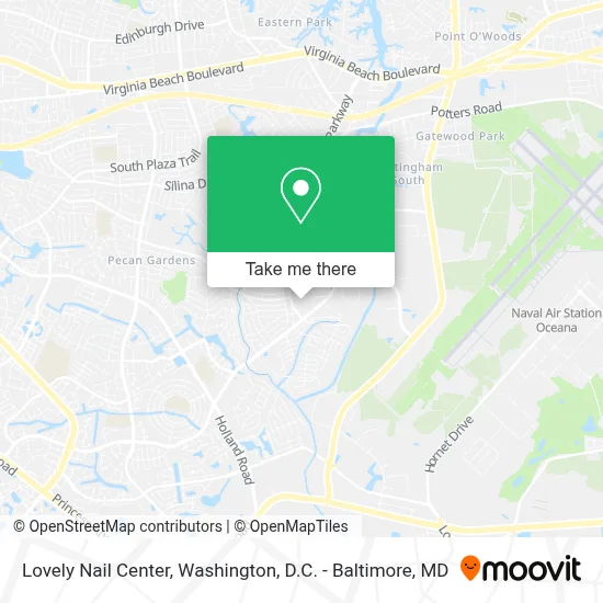 Lovely Nail Center map