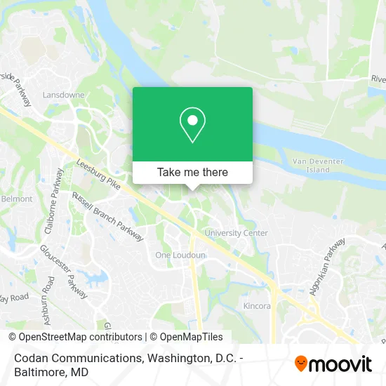 Codan Communications map