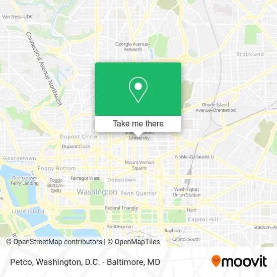 Petco map