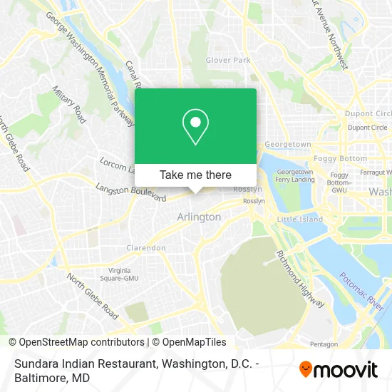 Sundara Indian Restaurant map