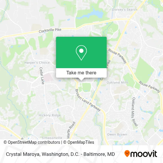 Crystal Maroya map